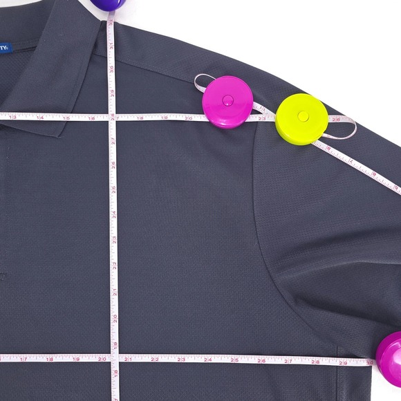 Port Authority 4XL Navy Golf Polo Shirt K569 – Performance Moisture-Wicking - Picture 3 of 15